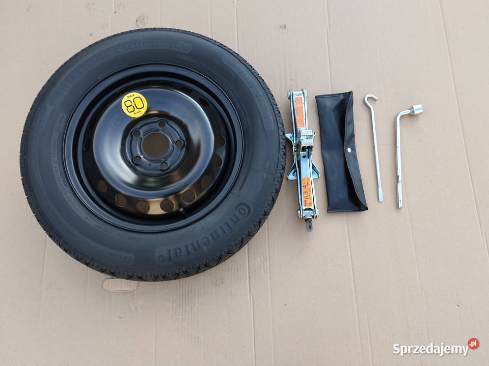 Koło dojazdowe NISSAN QASHQAI I J10 II J11 R16 Miejska Górka