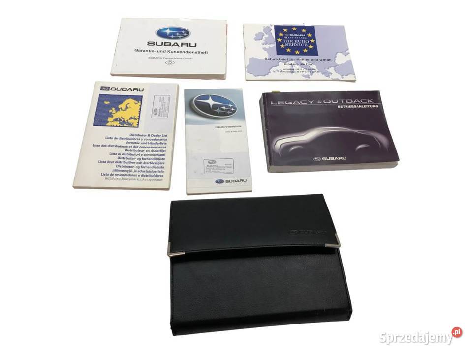 SUBARU OUTBACK IV 20 D 150 2010R KSIĄŻKA Skarżysko-Kamienna