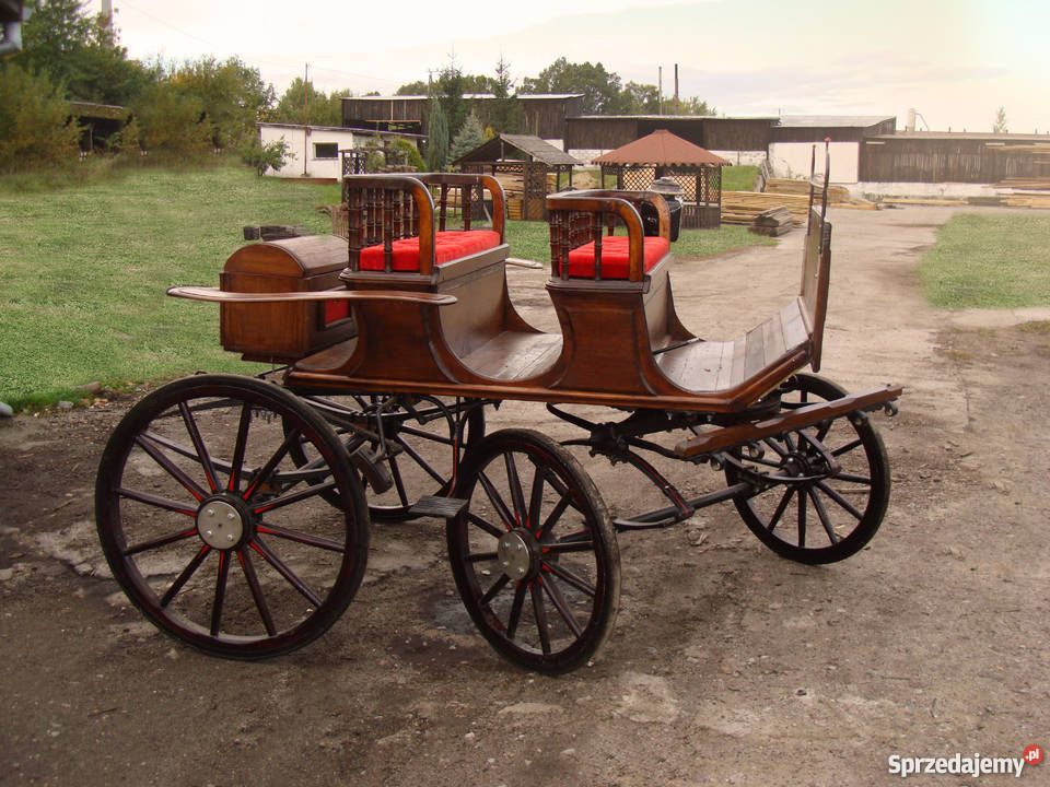 Bryczka jednokonna Węgorzyno