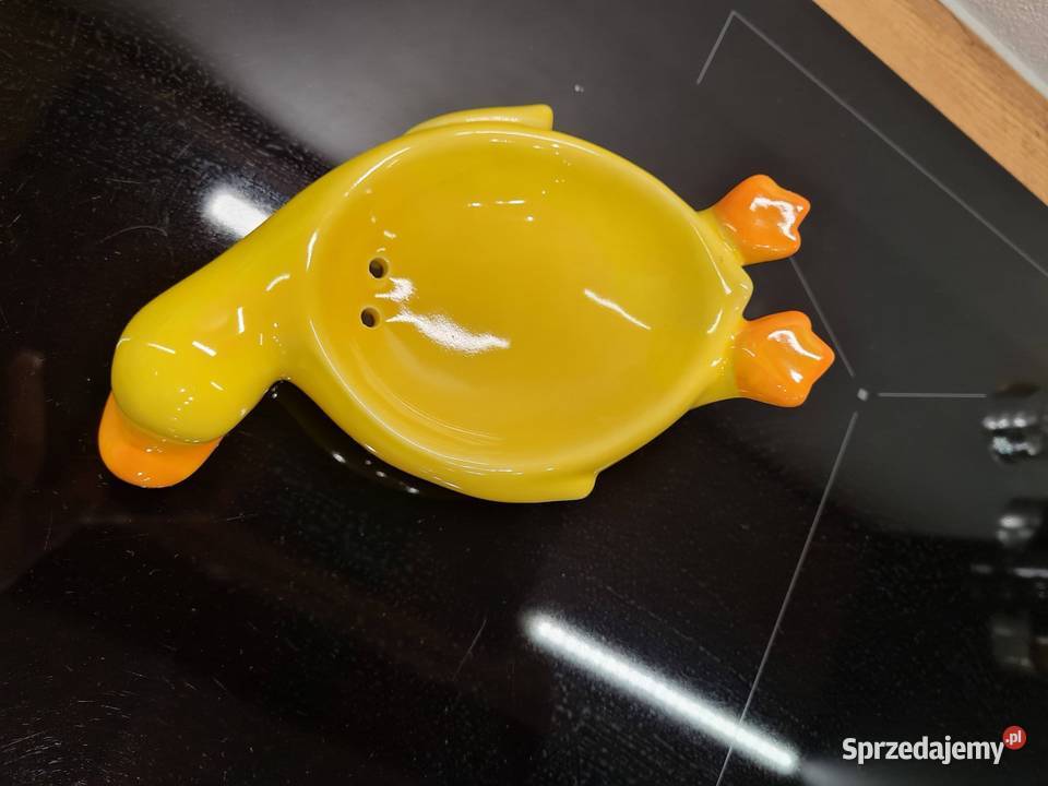 Ceramiczna mydelniczka kaczuszka Krasne-Lasocice