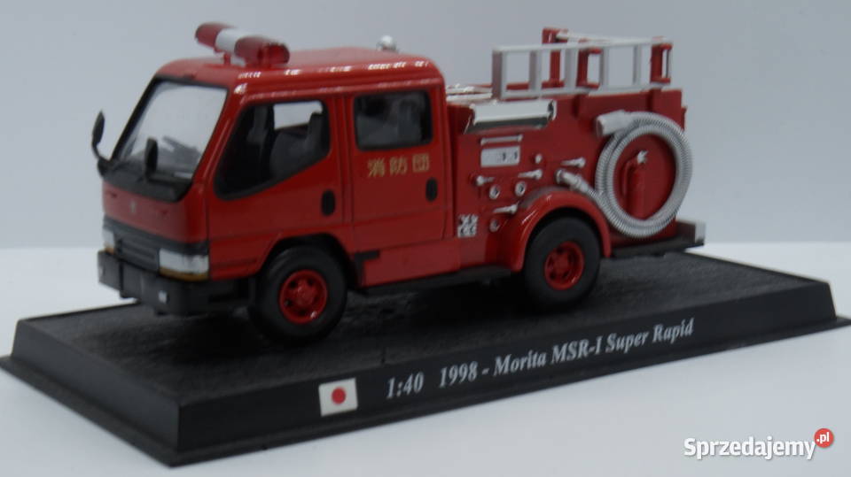 Samochód strażacki Morita MSR1 140 Del Prado Olesno