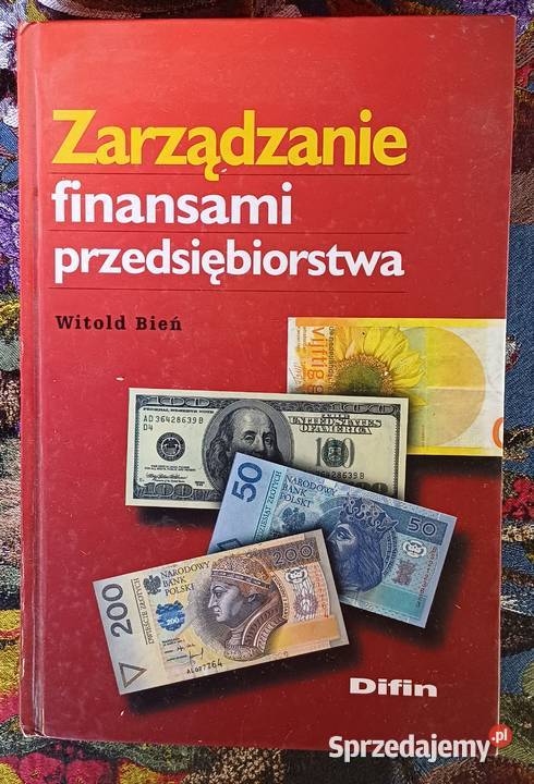 Zarządzanie finansami przedsiębiorstwa Witold Kraków sprzedam