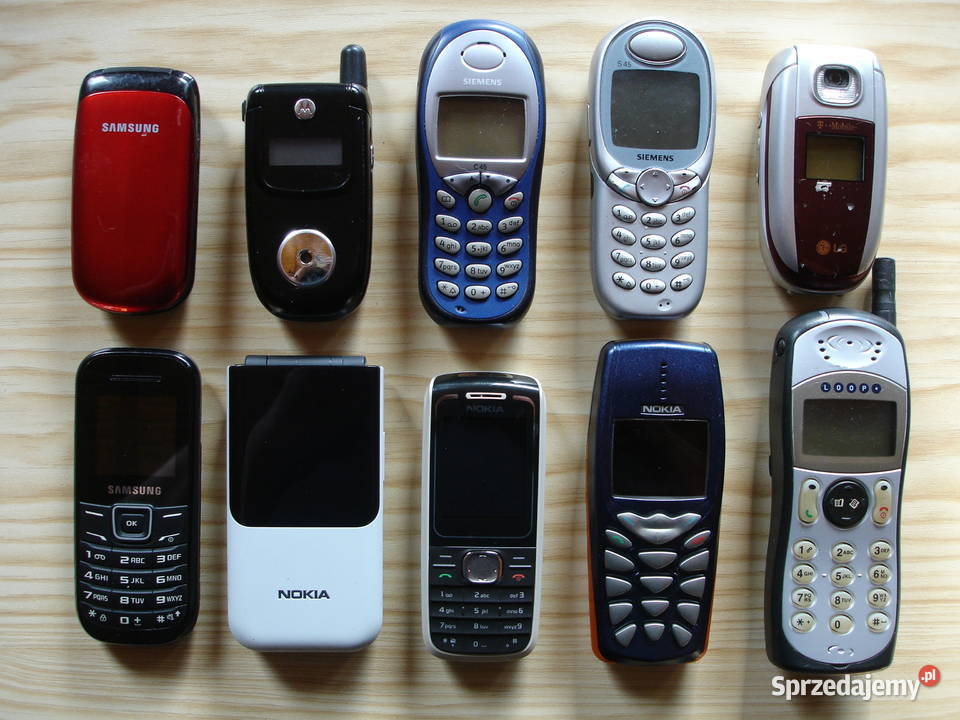 Stare telefony komórkowe 3 Zielona Góra