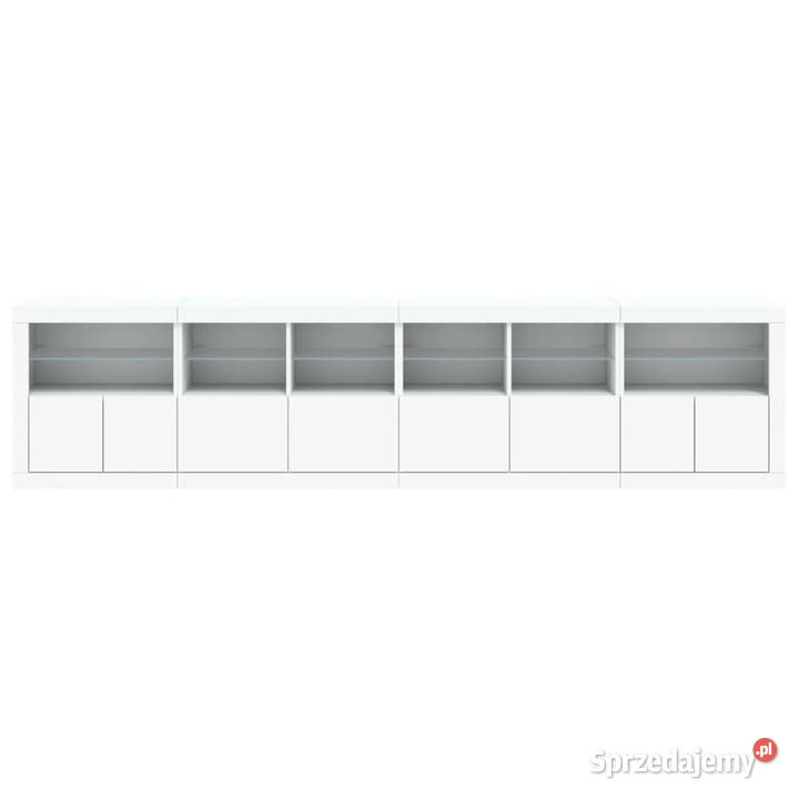 Szafka z oświetleniem LED biała 283x37x67 Warszawa sprzedam