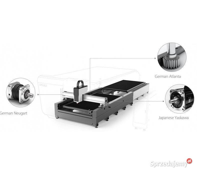 Laser światłowodowy FIBER LF3015GEP 4000W IPG mazowieckie Siedlce