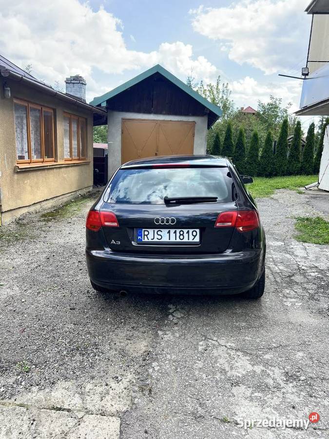 Audi a3 8p 16 Fsi 2007 benzyna 6 biegów 5 drzwi podkarpackie Jasło