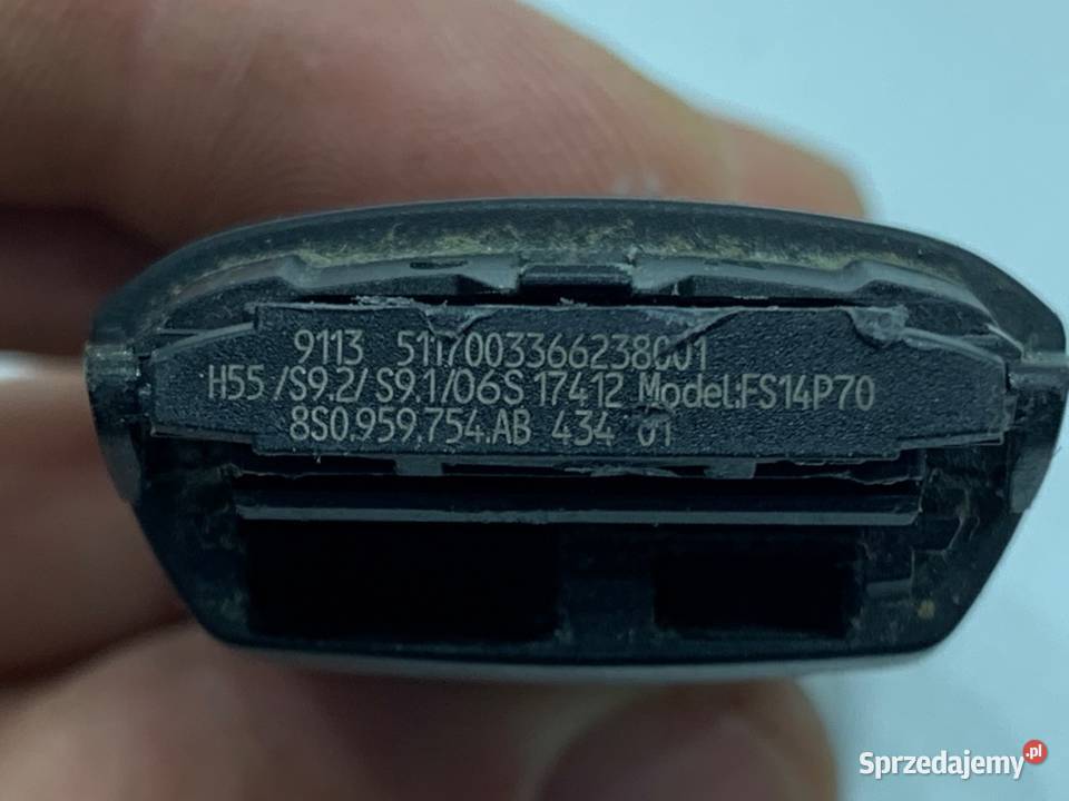 KLUCZYK PILOT AUDI TT 8S 8S0959754AB PILOT sprzedam