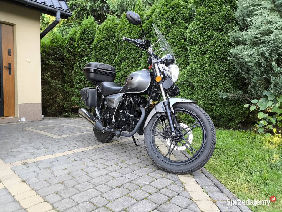 Romet soft chopper 2 125 srebrny Rabka-Zdrój