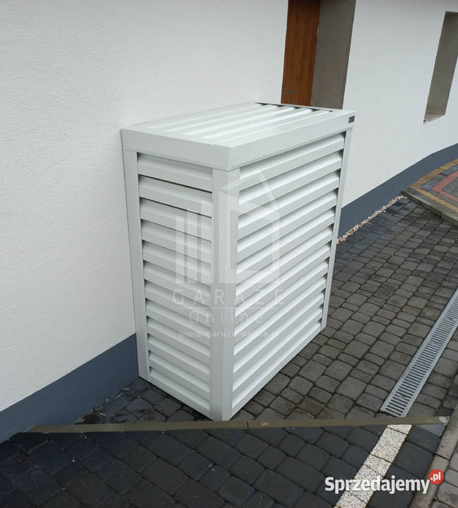 Osłona pompy ciepła 90x40x140 biały ID481 Nowy Tomyśl