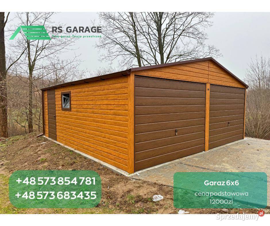 Garaż blaszany 5x6 Świdnica
