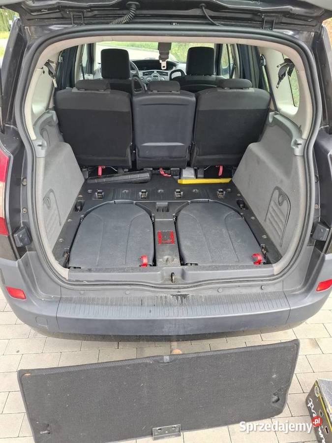 Renault Grand Scenic II 20 16V LPG Butla do czarny Sochaczew