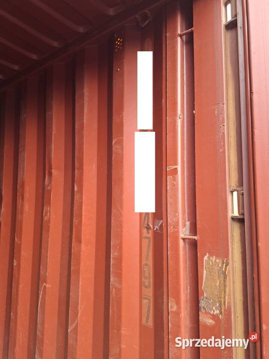 20DV KONTENER 6 METROWY UŻYWANY Gliwice sprzedam