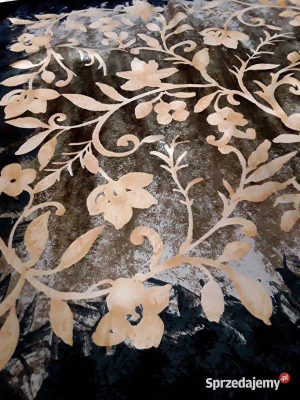 Chusta 100poliester motywy kwiatoweakantowe mazowieckie Warszawa