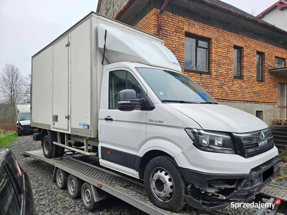 2020 MAN TGE 5.180 - 2.0 TDI AUTOMAT kontener BLIŹNIAK WINDA VW CRAFTER