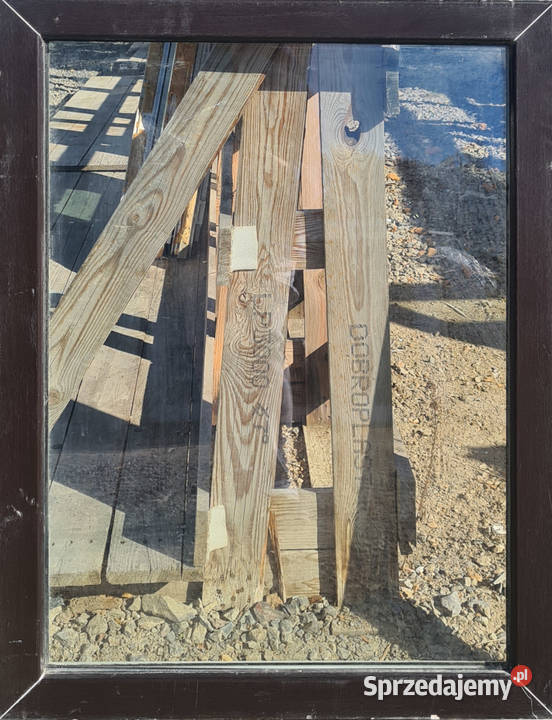 OKNA KacprzaK Witryna 80X108 FIX Używany PCV Lublin