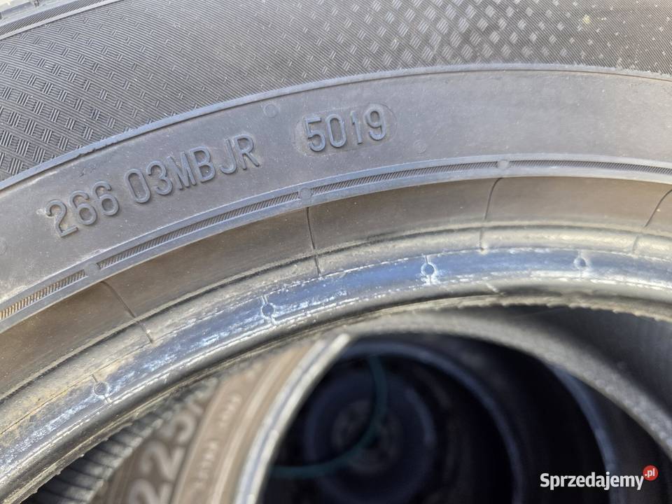 Opony letnie 2255517 Częstochowa sprzedam