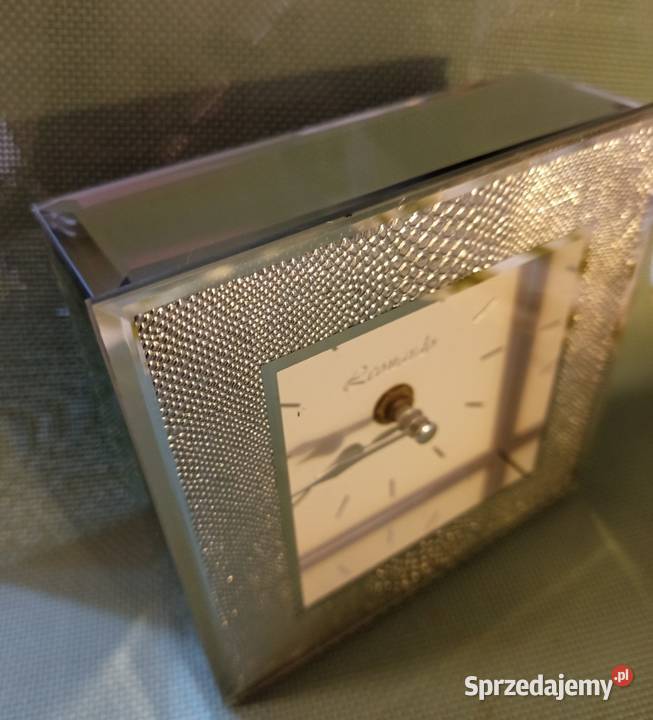 Zegar bładny firmowy LEONARDO w szklanej oprawie Dom i Ogród Warszawa