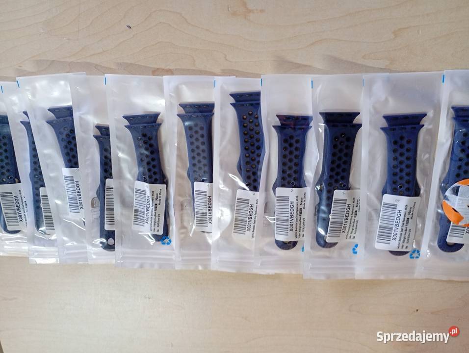 Pasek Sportowy do Apple Watch czarne i granatowe Przysucha