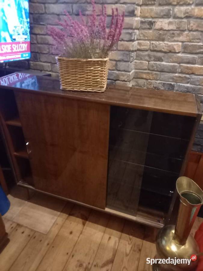 Komoda szafka prl sideboard retro prl fornir