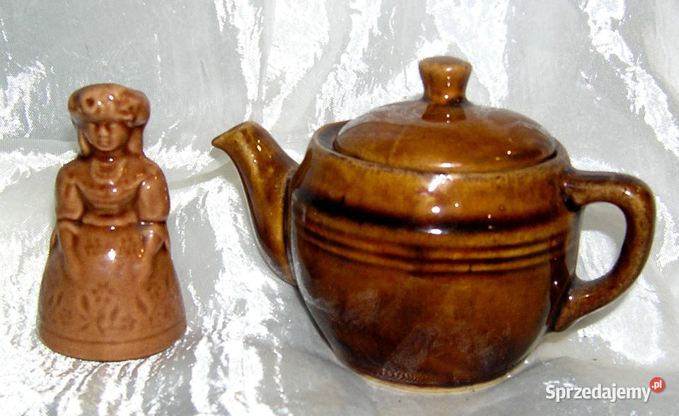 imbryczek ceramiczny do parzenia herbaty PRL dolnośląskie Bartków sprzedam
