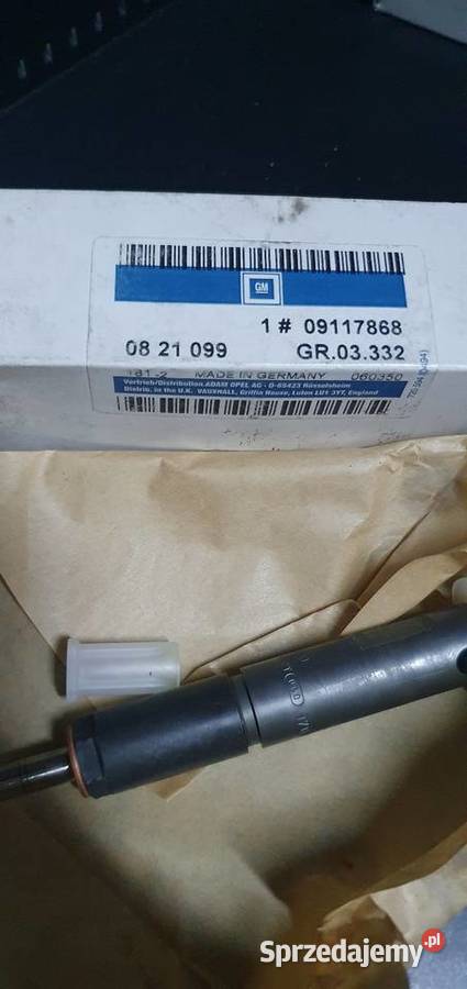 Nowy org gm wtrysk opel vectrab 20dti 09117868 Zielona Góra