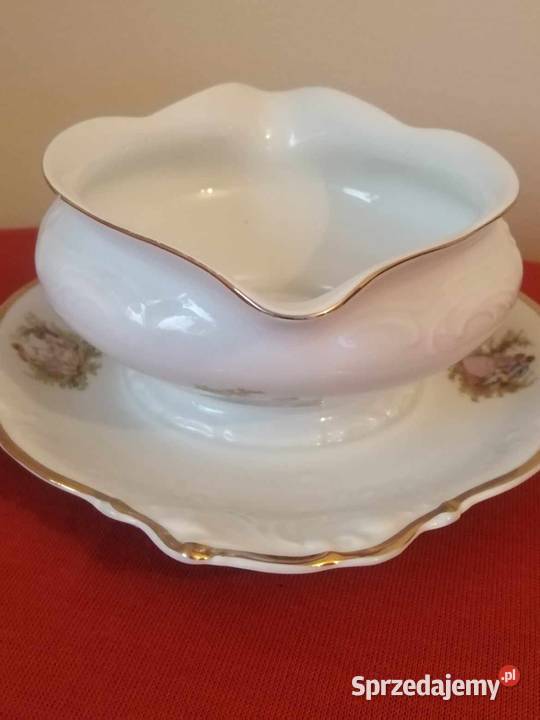 Sosjerka Zakochana Para Wawel PRL Porcelana i szkło Wałbrzych sprzedam