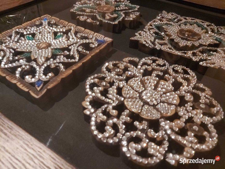 Luksusowy Obraz płaskorzeźba w stylu glamour Szczecin