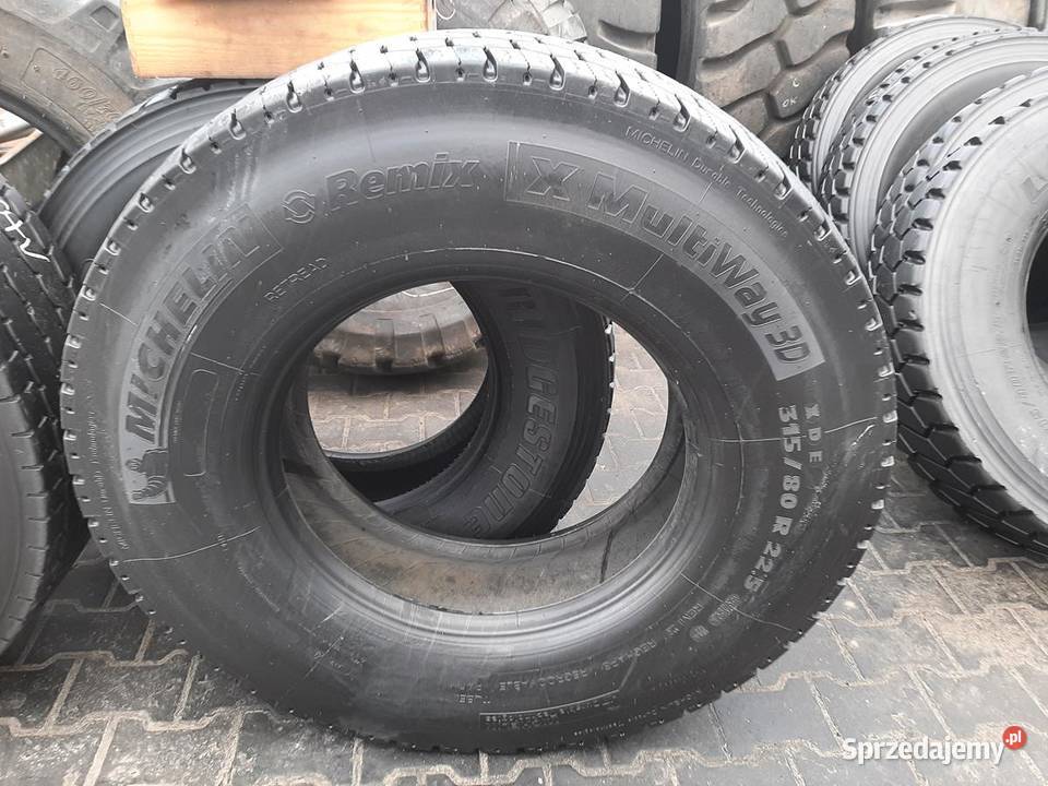Opona używana ciężarowa 31580R225 MICHELIN 700