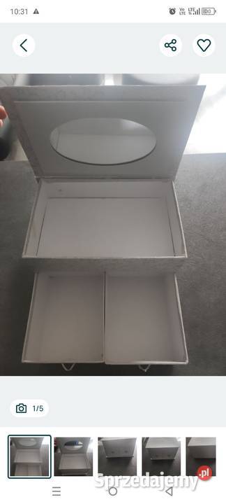 Szkatułka kartonowa