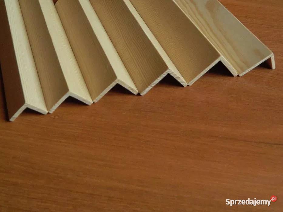 Listwa wykończeniowa drewniana sosnowa kątownik podlaskie Narew