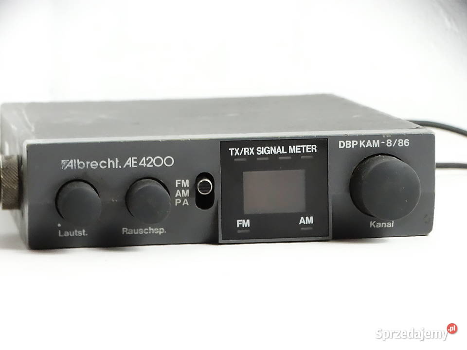Radio CB Albrecht AE 4200 Oryginalny Mikrofon Biłgoraj