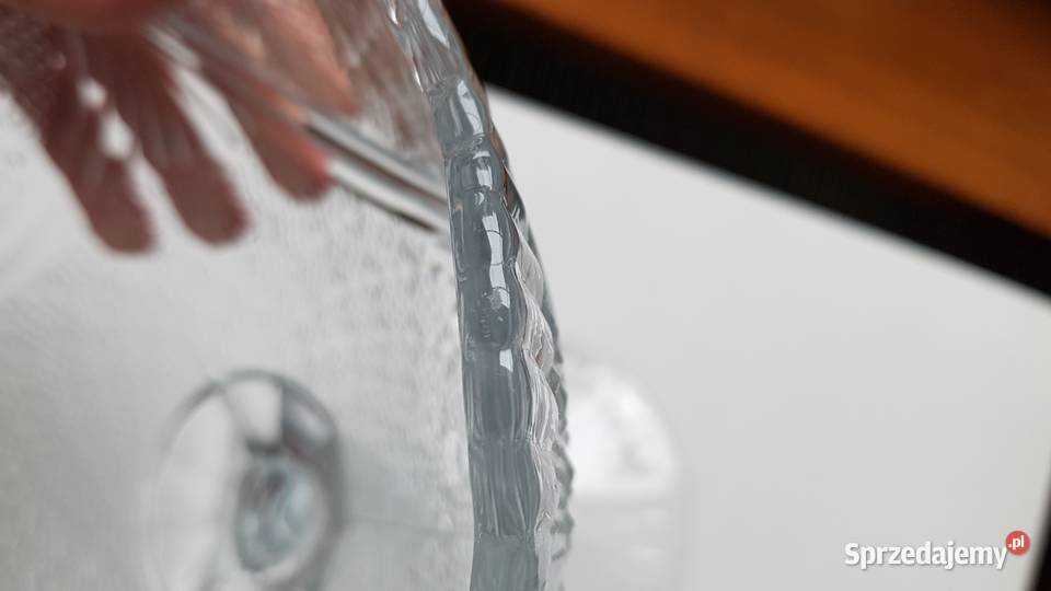 Owocarka Girlandy Ząbkowice szkło PRL