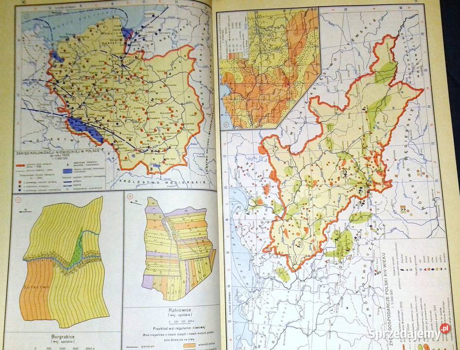 Atlas historyczny Polski Irena Gieysztorowa i Chełm