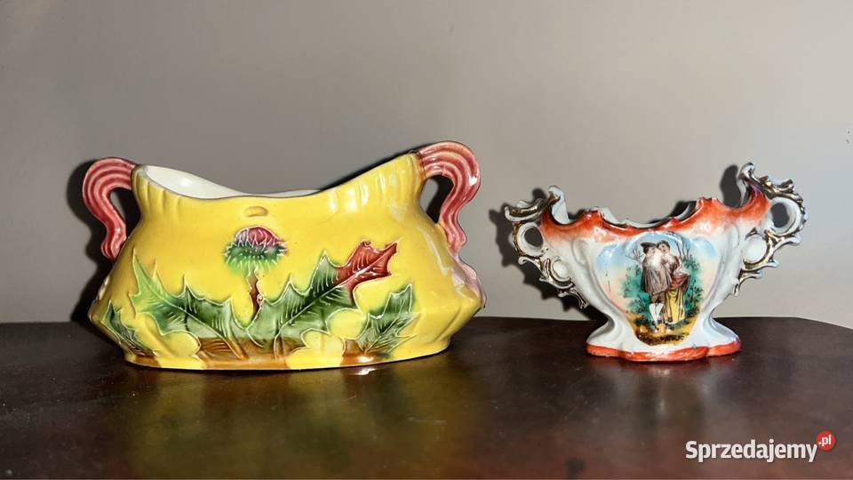 Amfora Waza Secesja Z ostem z jednej strony Bez Gdańsk