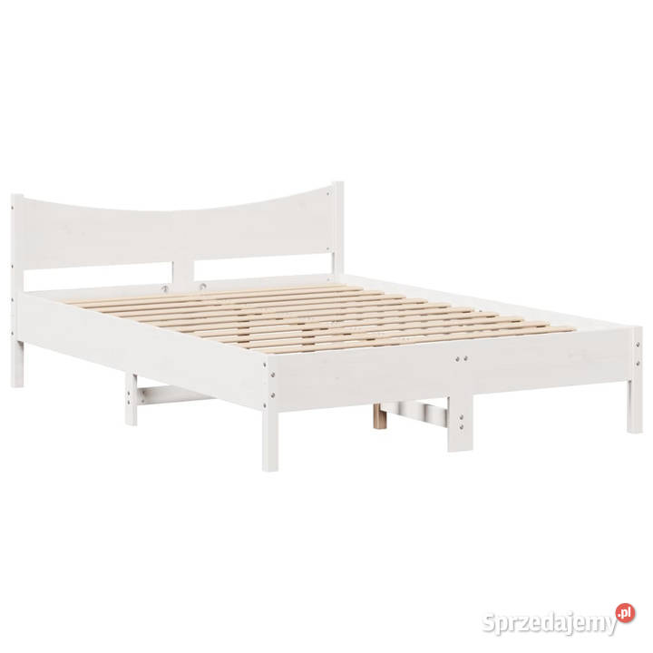 Rama łóżka z szufladami biała sosnowa 120x200 Warszawa