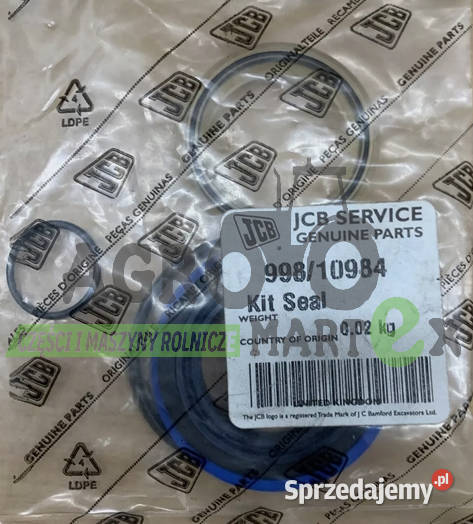 333D6499 333D6499 ZESTAW USZCZELEK JCB Wichrów sprzedam