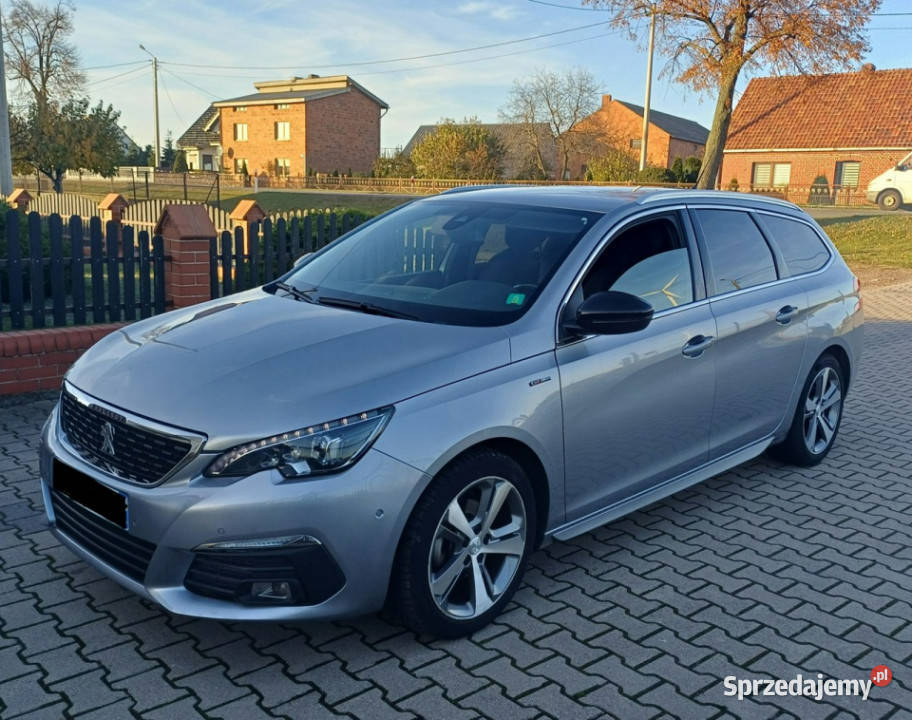 Peugeot 308 GT Line Automat 130 Przebieg 92880 przyciemniane szyby Suchorzew