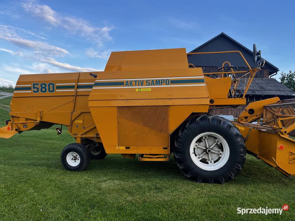 Kombajn Sampo 580 Massey Ferguson 16 Sieczkarnia-rozdrabniacz