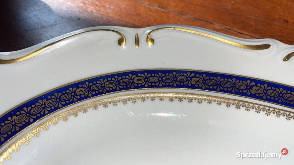 Półmisek C T Carl Tielsch Ct Wałbrzych 1945 1952 pomorskie