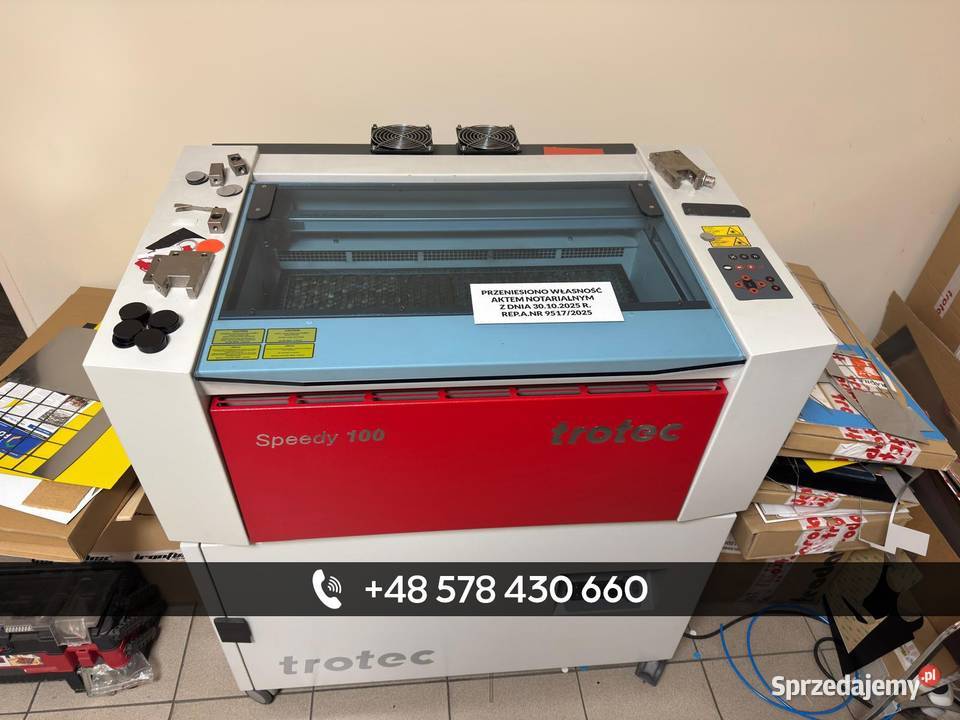 NA SPRZEDAŻ LASEROWY WYCINAK I GRAWER TROTEC świętokrzyskie Kielce