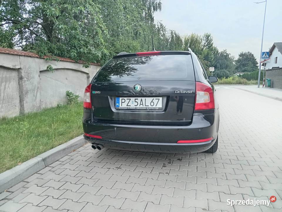 SKODA OCTAVIA RS 20TDI 170 kombi klimatyzacja ASR (kontrola trakcji) Mosina