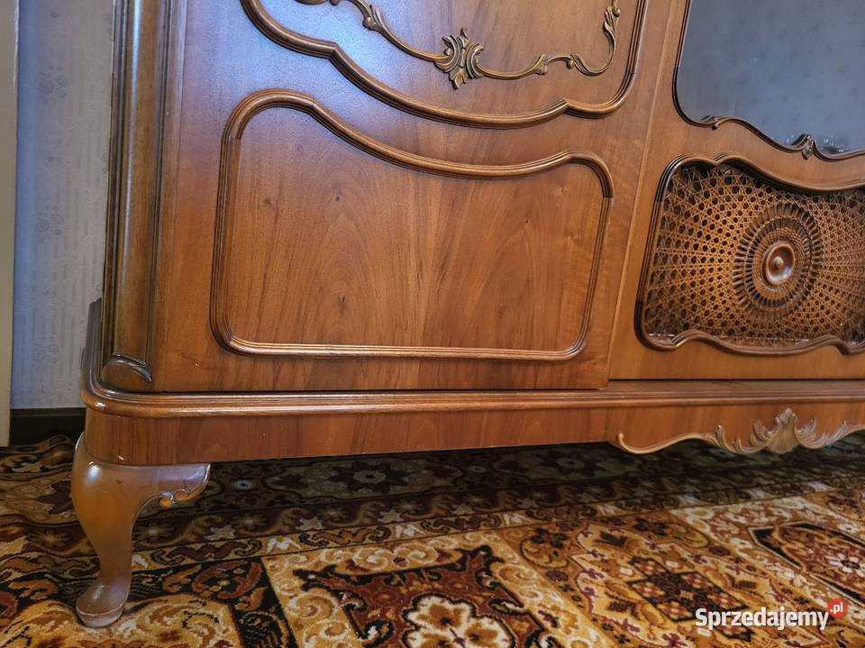 ładna biblioteka serwantka chippendale witryna 155cm Sypniewo sprzedam