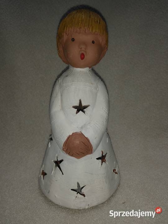 Ceramiczny lampion anioł Nowa Karczma
