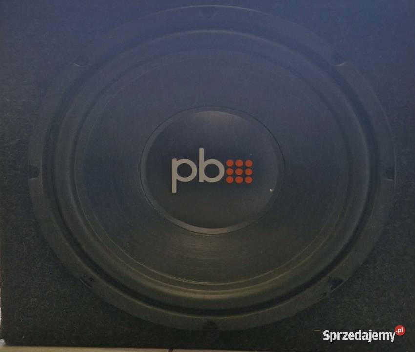 Subwoofer samochodowy PowerBass S10C BassBox Pozostałe Łódź sprzedam