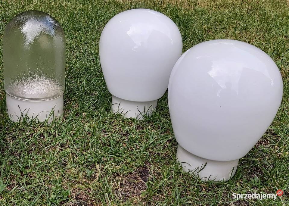 LampyPlafonyKinkiety PRL szkło