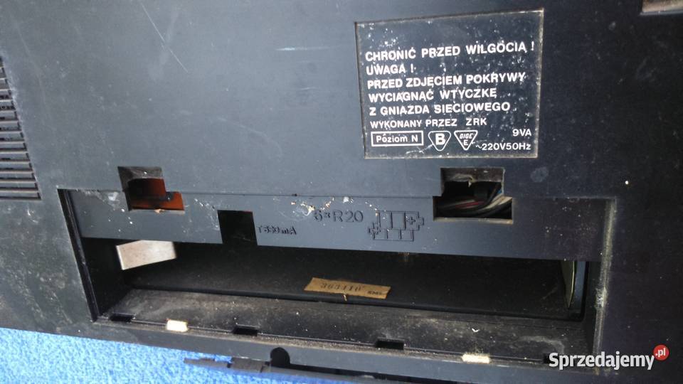 KasprzakZRKRMS 475 Radiomagnetofon retro Tuszkowo