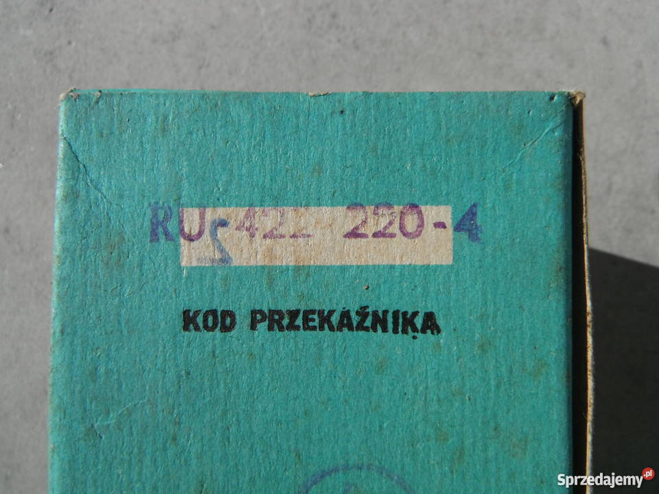 Przekaźnik RU400 220V 50Hz Nowe RU4222204 Chlewiska