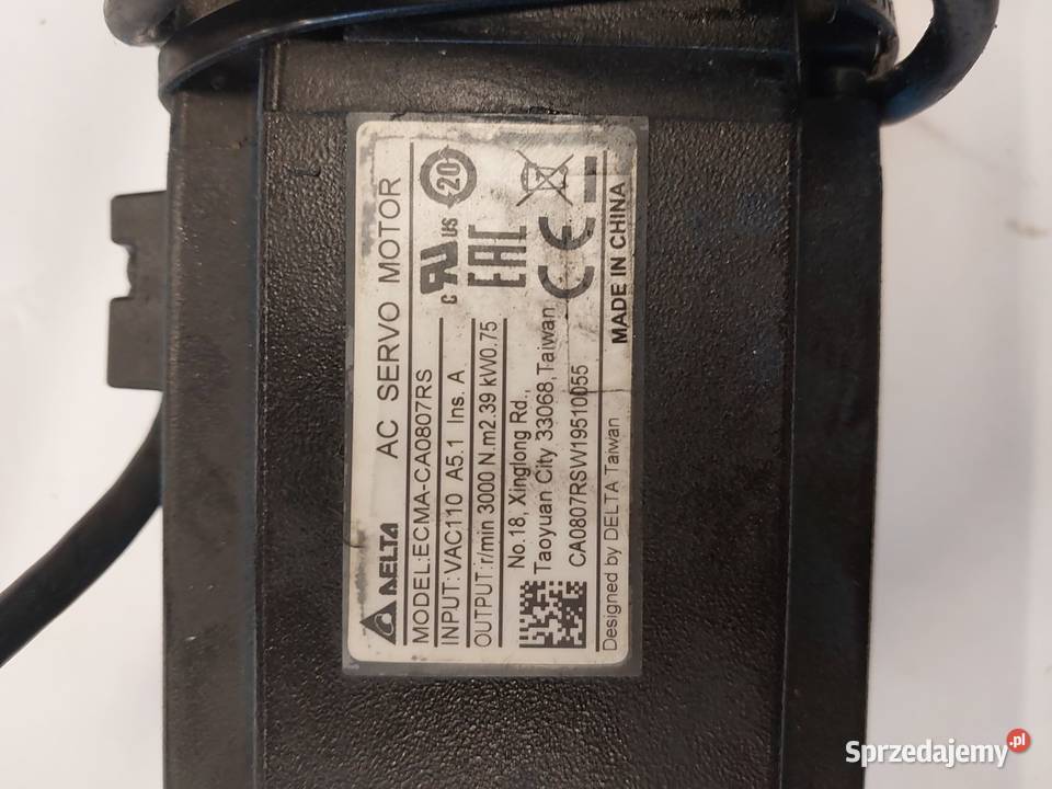Serwomotor ECMACA0807RS Delta Pozostałe Dragacz