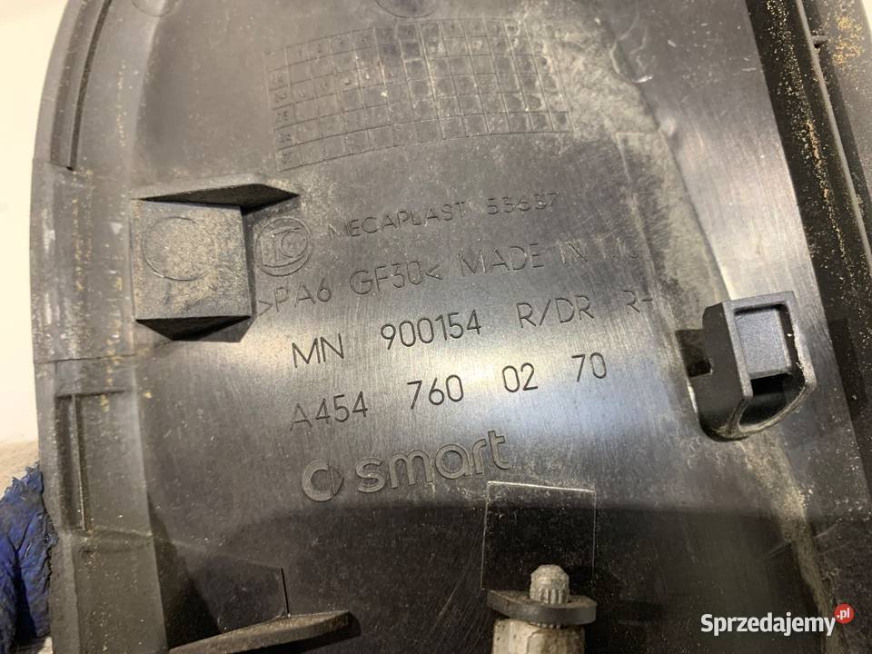 KLAMKA ZEWNĘTRZNA PRAWY TYŁ SMART FORFOUR