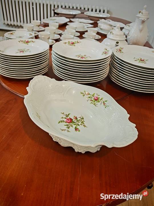 Porcelana Rosenthal sanssouci rose obiad kawa 12 Sandomierz